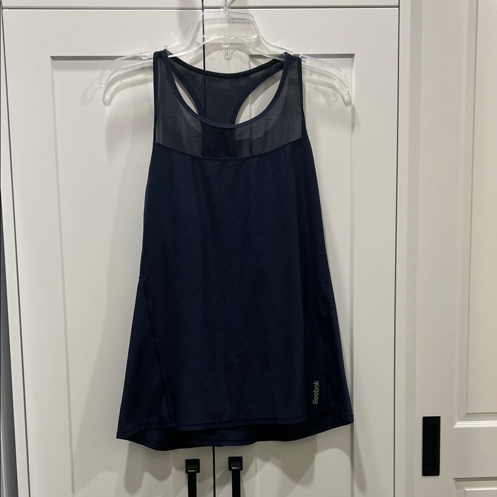 Reebok Women's Navy Tank Top